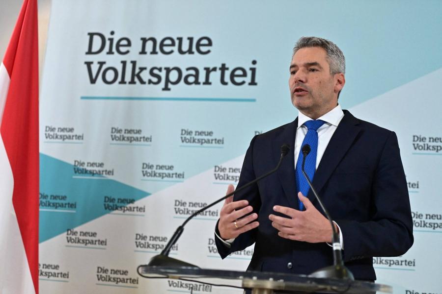 Karl Nehammer lesz az új osztrák kancellár