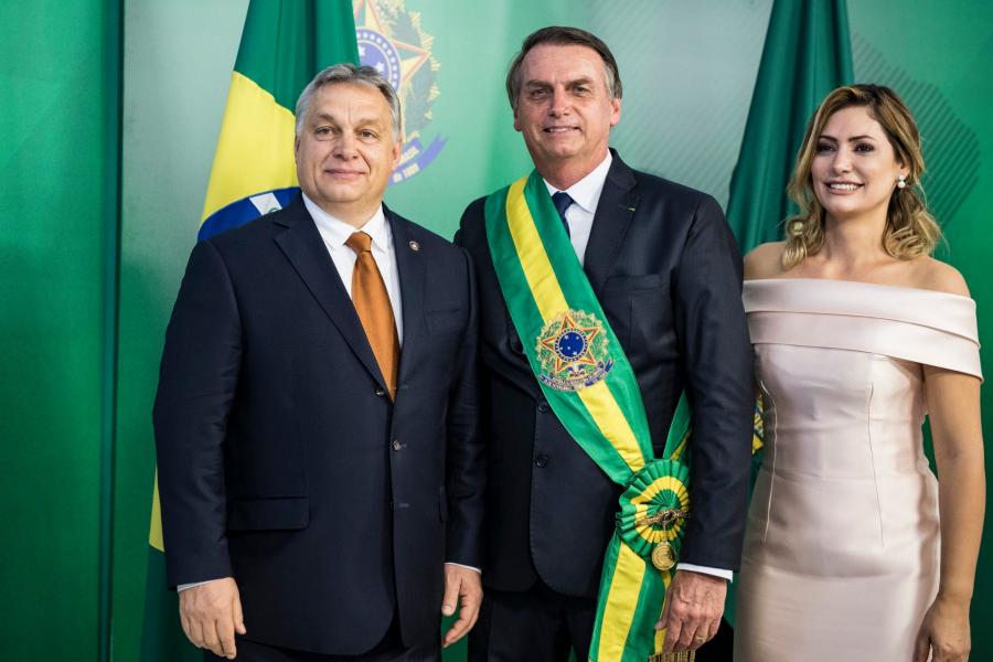 Február 17-én Budapesten találkozik Orbán és Bolsonaro