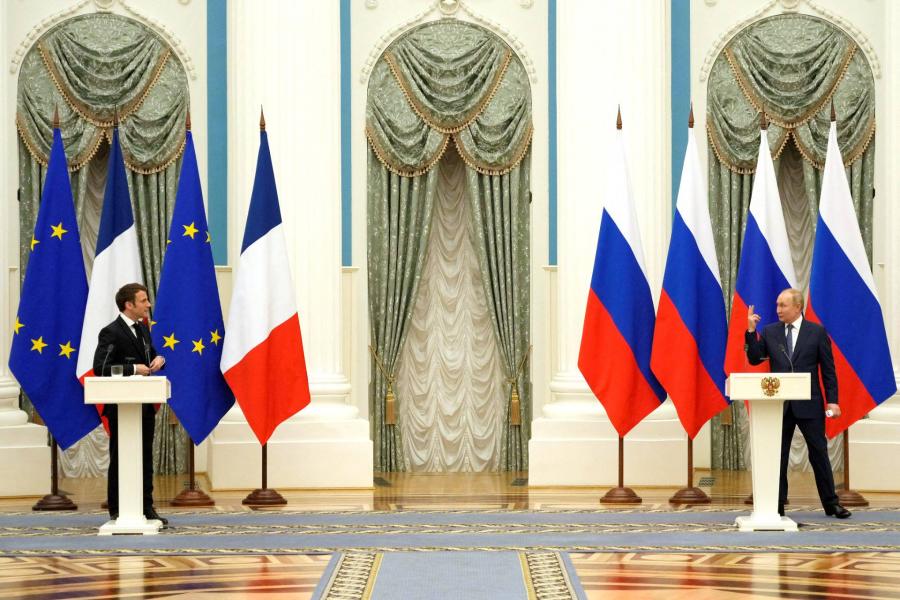 Macron és Putyin közös nevezőre hozná az európai jogokat és az orosz biztonsági garanciákat