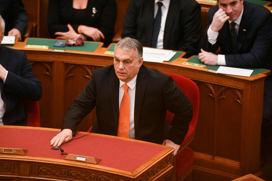 Orbán Viktor: Azért nem lesz vita, mert az ellenzéki pártok nem a főnöküket indították el 