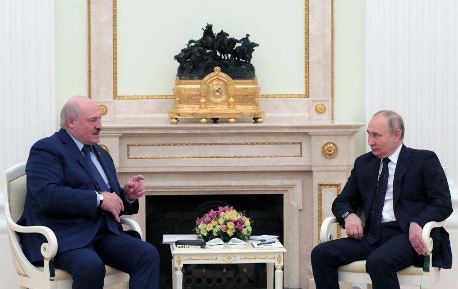Putyin és Lukasenka szolid vállvonással intézte el a rájuk kivetett szankciókat