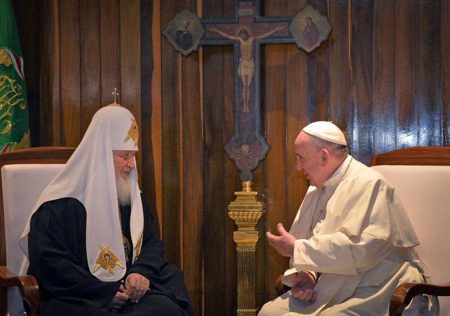 Lemondta a találkozóját Ferenc pápa az orosz ortodox egyház vezetőjével 
