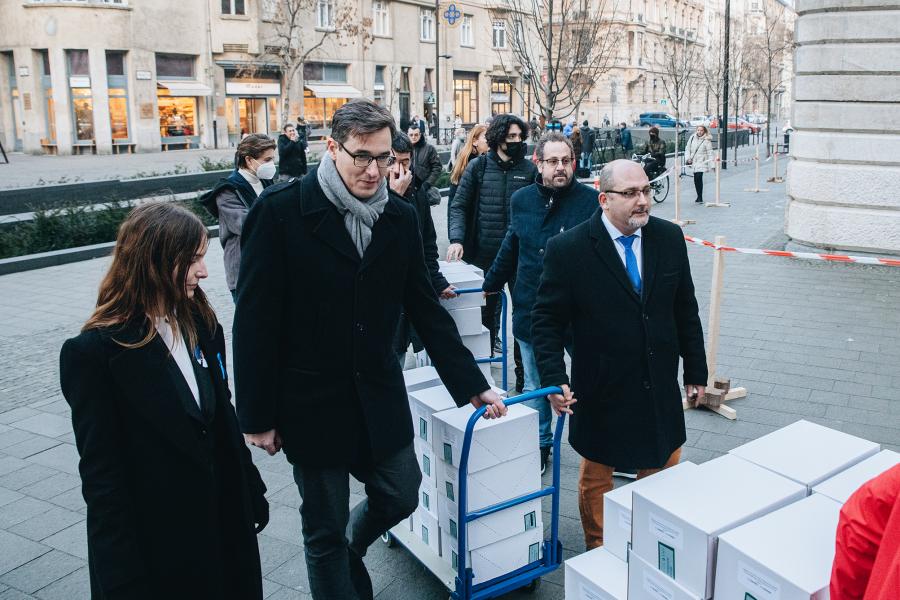 Félmillió forintra büntette meg Karácsony Gergelyt a Nemzeti Választási Bizottság 