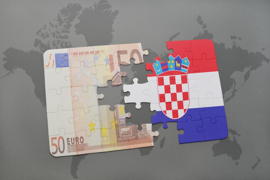 Januárban jön a horvát euró