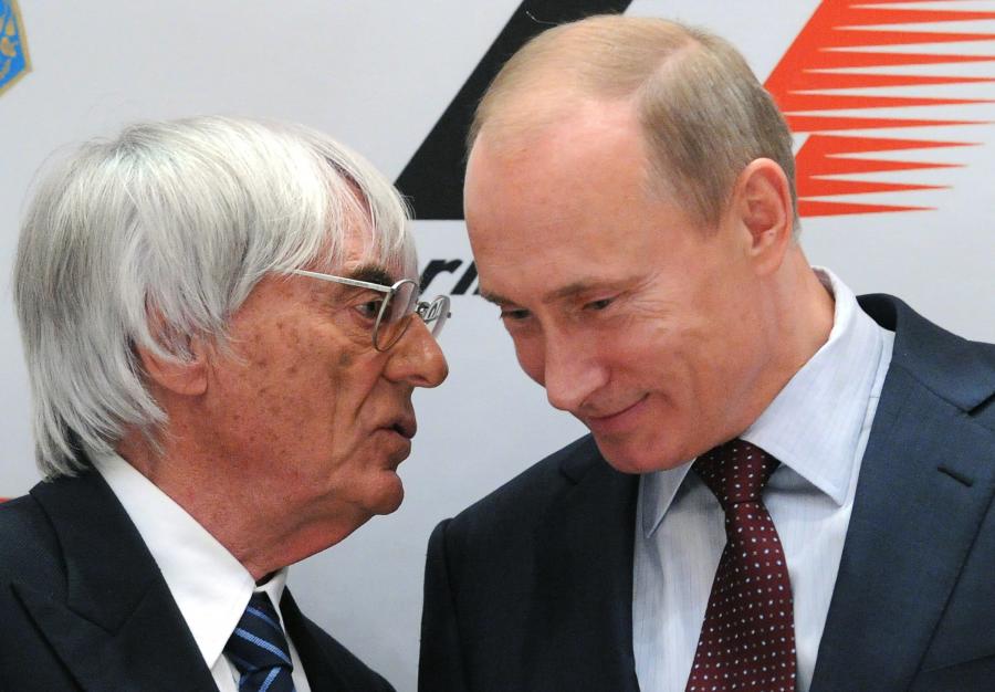 Bernie Ecclestone bocsánatot kért a Vlagyimir Putyint éltető szavai miatt