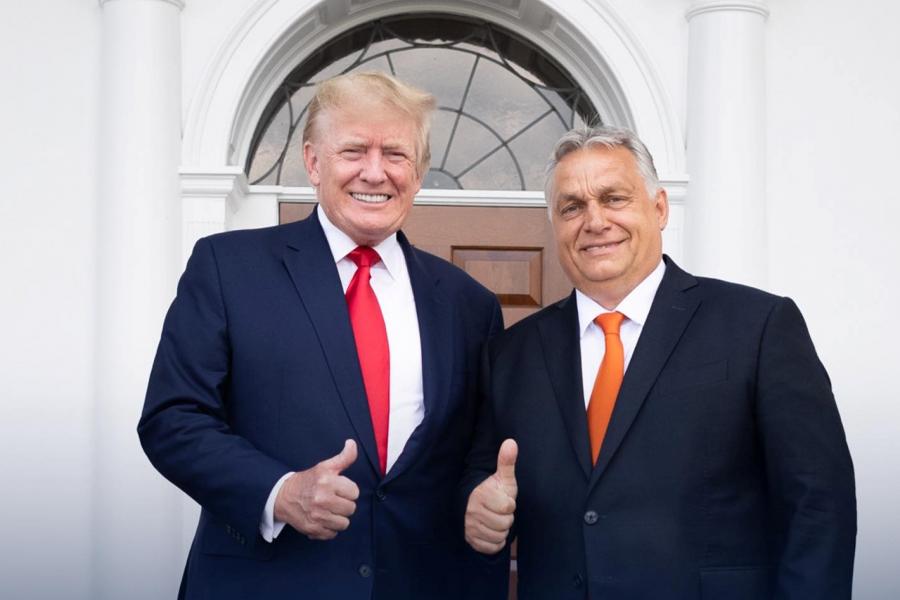 Donald Trumppal tárgyalt Orbán Viktor