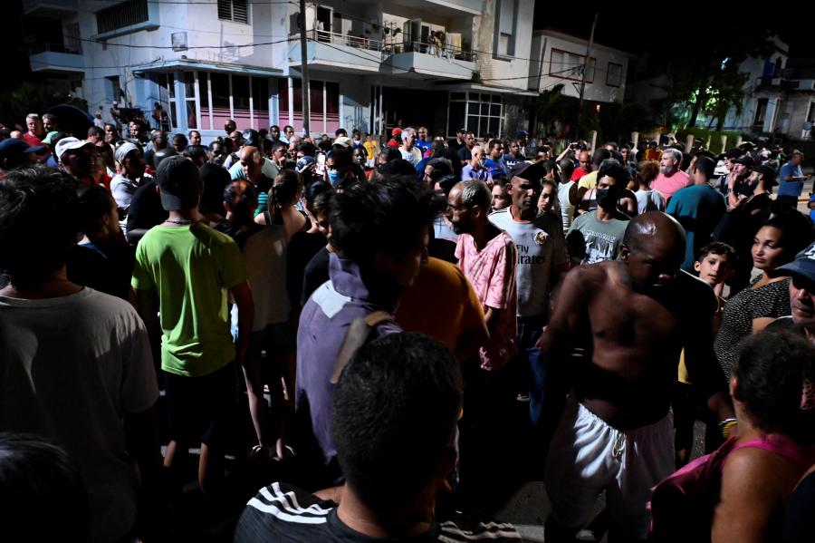 Ismét tüntetések voltak Kubában az Ian hurrikán okozta áramszünet miatt