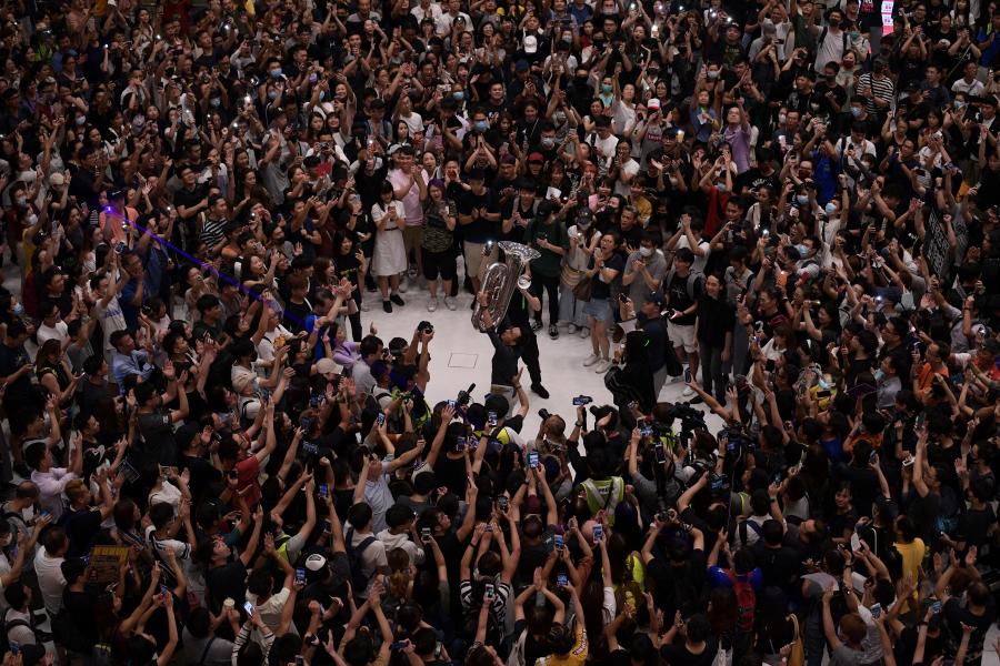 Dicsőség Hongkongnak – csendült fel a kínai himnusz helyett egy dél-koreai rögbimeccsen a tüntetők dala