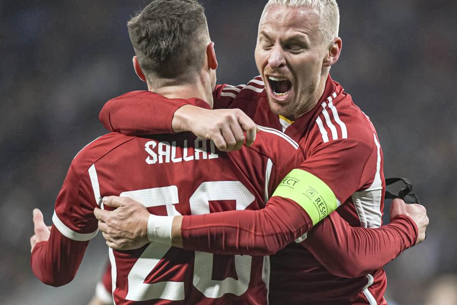 A magyar labdarúgó-válogatott 2-1-re legyőzte a görögöket Dzsudzsák búcsúmeccsén