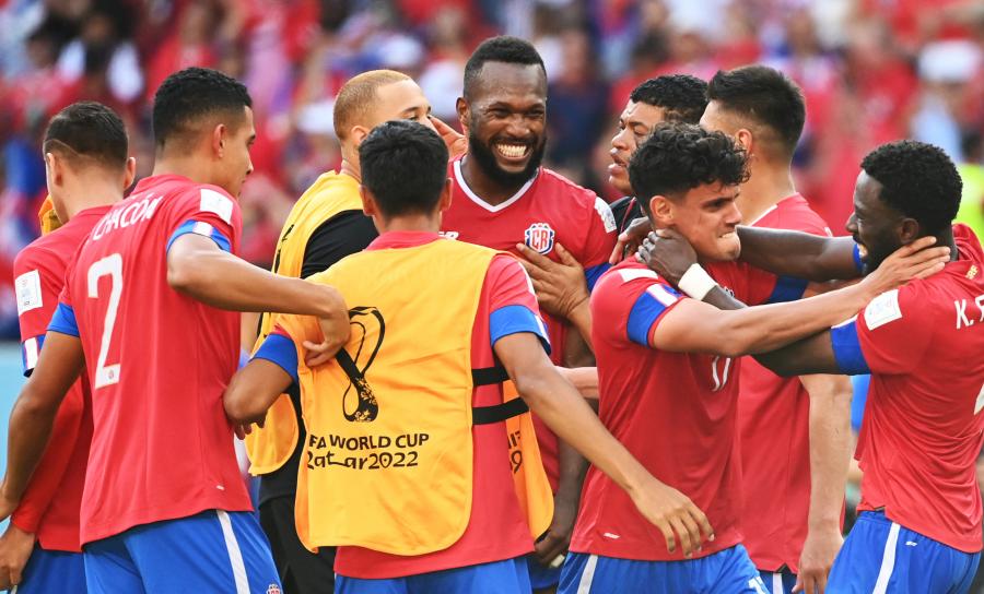 A Spanyolország által az első fordulóban kiütött Costa Rica egy góllal legyőzte Japánt