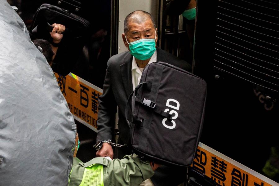 Csaknem hat év börtönbüntetésre ítélték „irodabérléssel kapcsolatos csalás” miatt Jimmy Lai hongkongi médiamogult