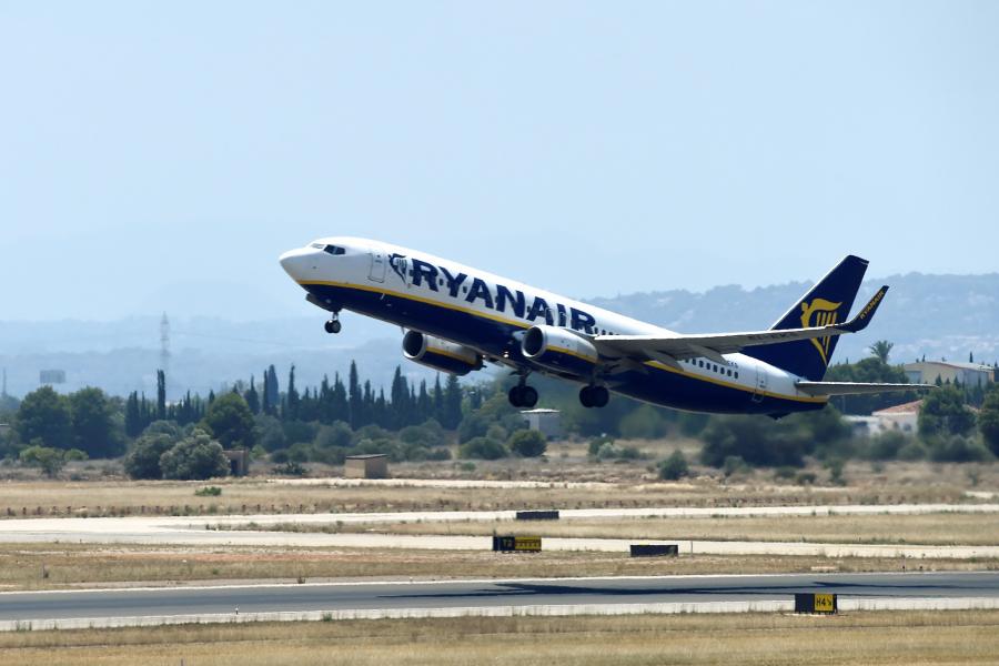 Egy agresszív utas miatt Budapesten szállt le a Ryanair Bukarestbe tartó gépe