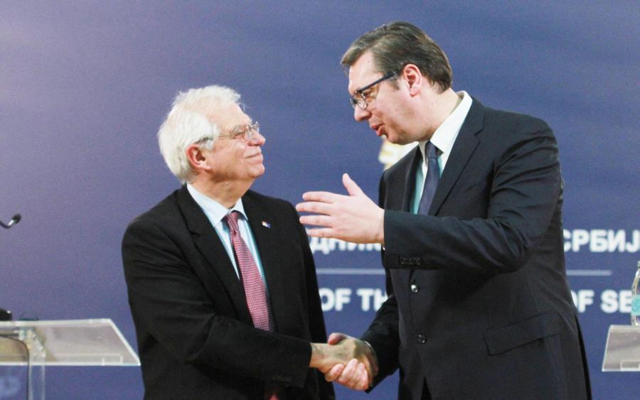 Josep Borrell: Megegyezés született Szerbia és Koszovó között