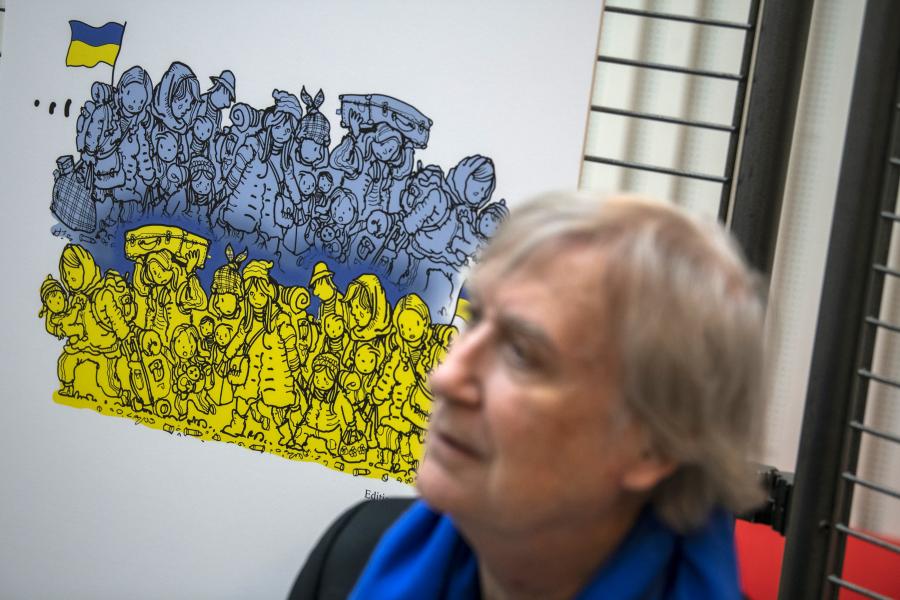 Egy sikeres rajznak a hozzáadott értéke, hogy felkelti az olvasók érdeklődését – mondja interjúnkban Plantu, a világhírű karikaturista 