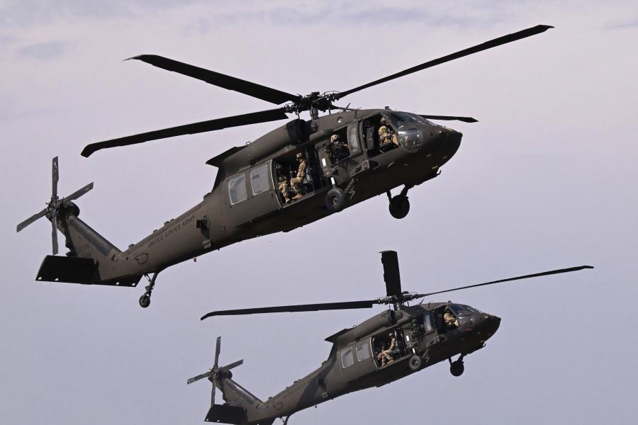 Két katonai helikopter ütközött az Egyesült Államokban, kilencen meghaltak