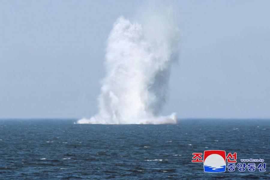 Nukleáris cunami előidézésére képes víz alatti drónt tesztelt Észak-Korea 