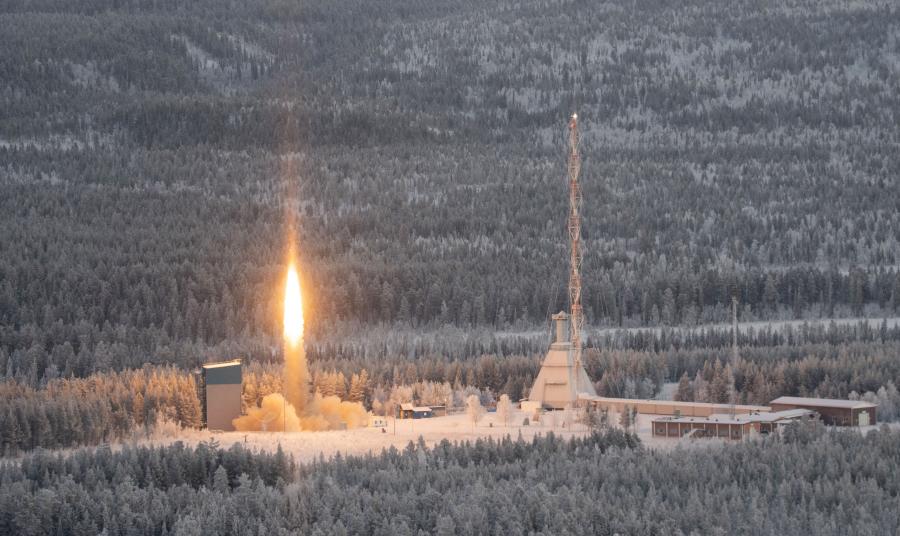Meghibásodott és Norvégiában becsapódott egy svéd kísérleti rakéta