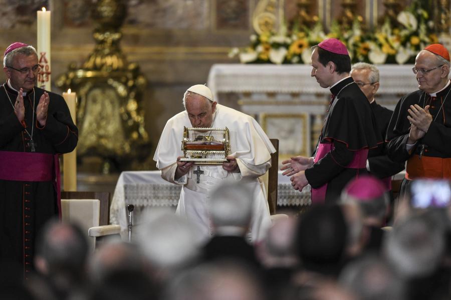 Ferenc pápa: Győzzük le a megosztottságot, a hit nem lehet merev ideológia