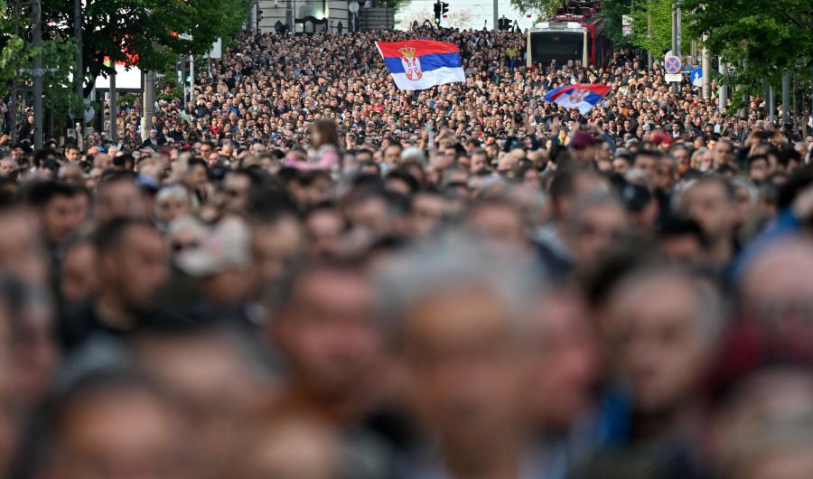 Szerbia az erőszak ellen