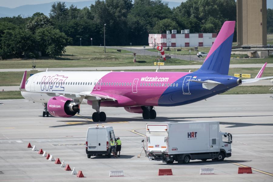 Megszakította útját Budapesten a Wizz Air Korfuról Katowicébe tartó járata