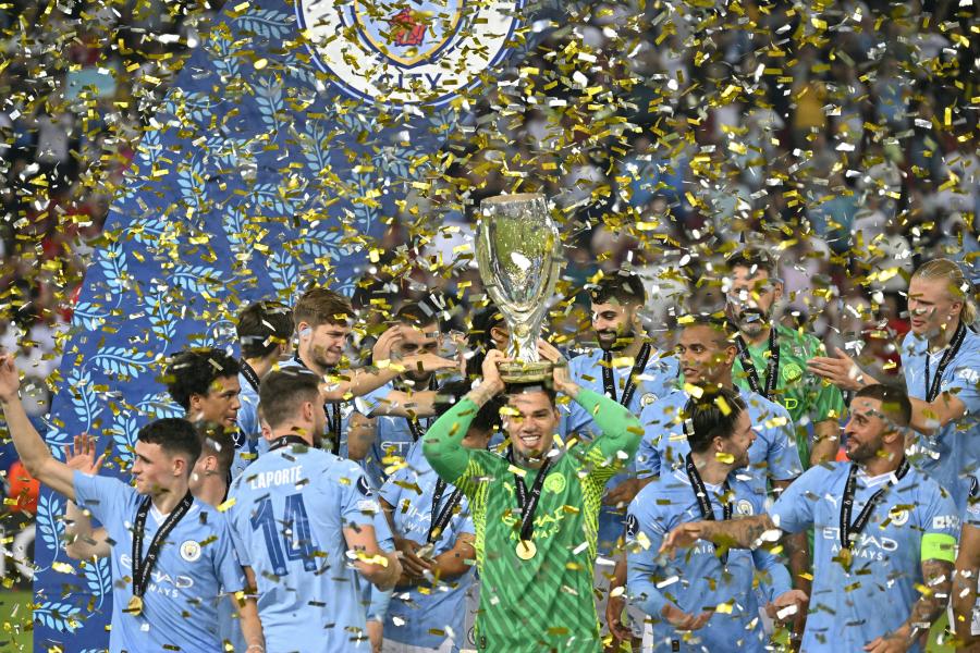 A Manchester City nyerte az Európai Szuperkupát