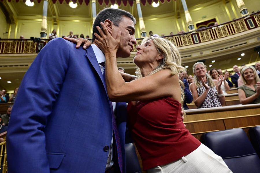Sikerrel vette az első akadályt Pedro Sánchez, a spanyol szocialista miniszterelnöknek jó esélye van újra kormányt alakítani