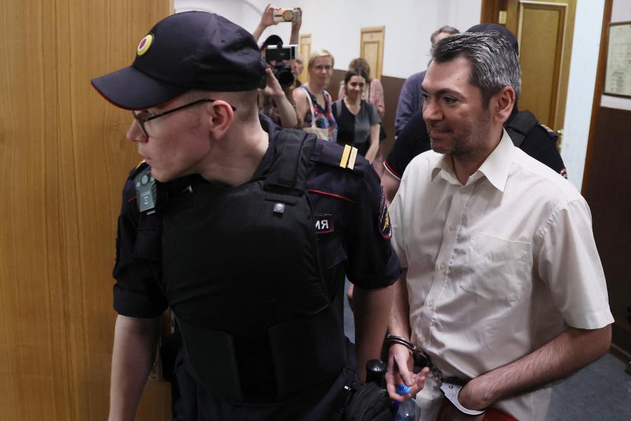 Letartóztatták az orosz Golosz választásmegfigyelő csoport társelnökét
