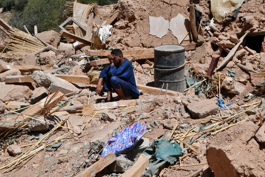 Már 2100 felett a marokkói földrengés halálos áldozatainak száma 