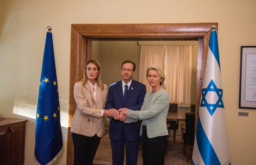 Ursula von der Leyen: Európa Izrael mellett áll
