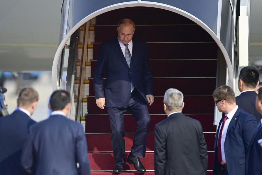 Megérkezett Putyin Kínába, de Orbánnal nem fog külön egyeztetni 