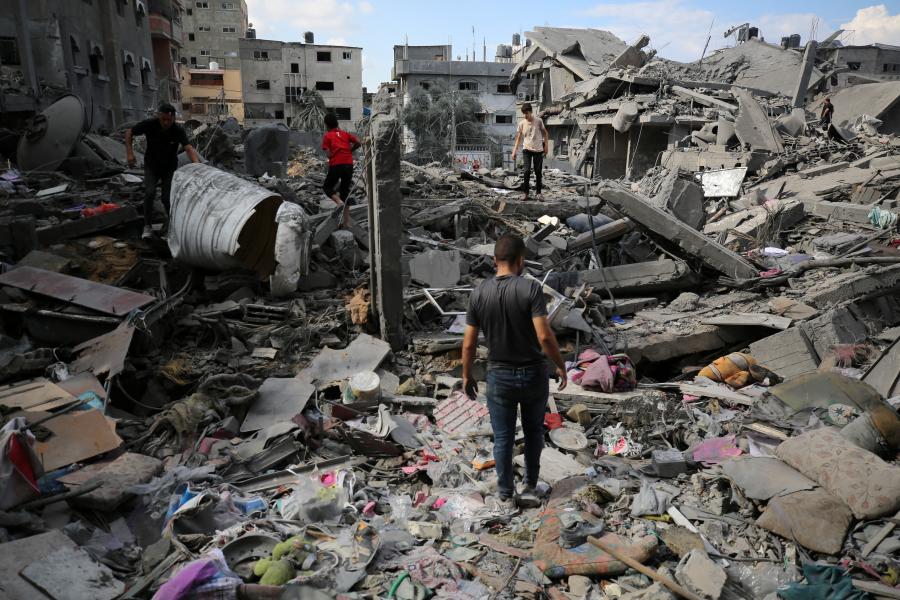 Az Egyesült Államok megvétózta a határozattervezetet, amely humanitárius tűzszünet elrendelésével biztosítaná a segélyszállítmányok eljutását a Gázai övezetbe