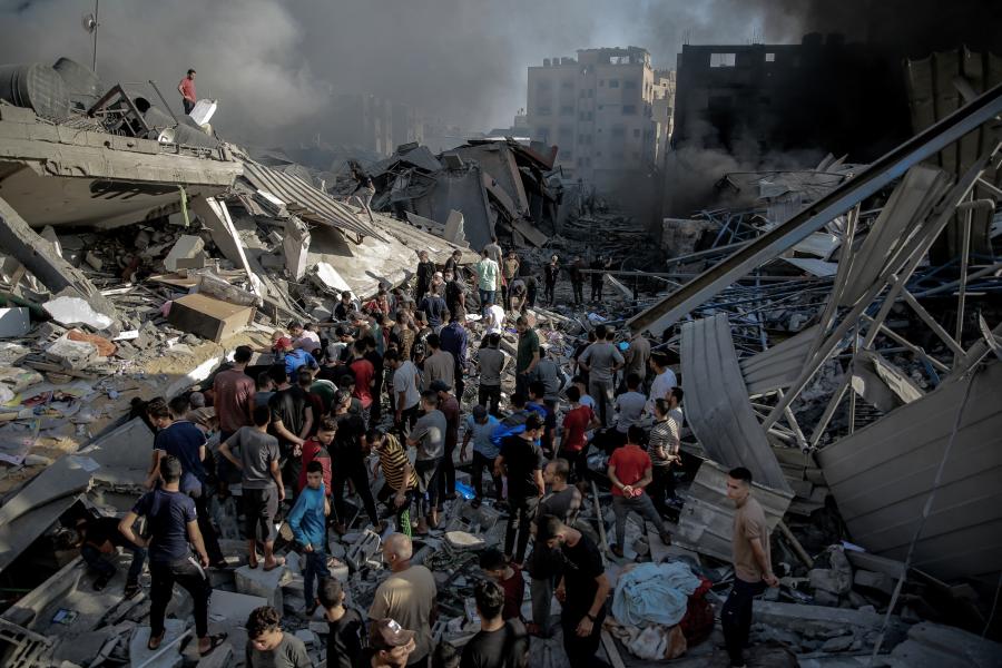 Charles Michel: Tűzszünet kell Gázában, a totális ostrom összeegyeztethetetlen a nemzetközi joggal