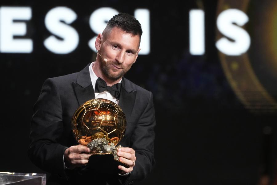 Lionel Messi nyolcadszor is megkapta az Aranylabdát