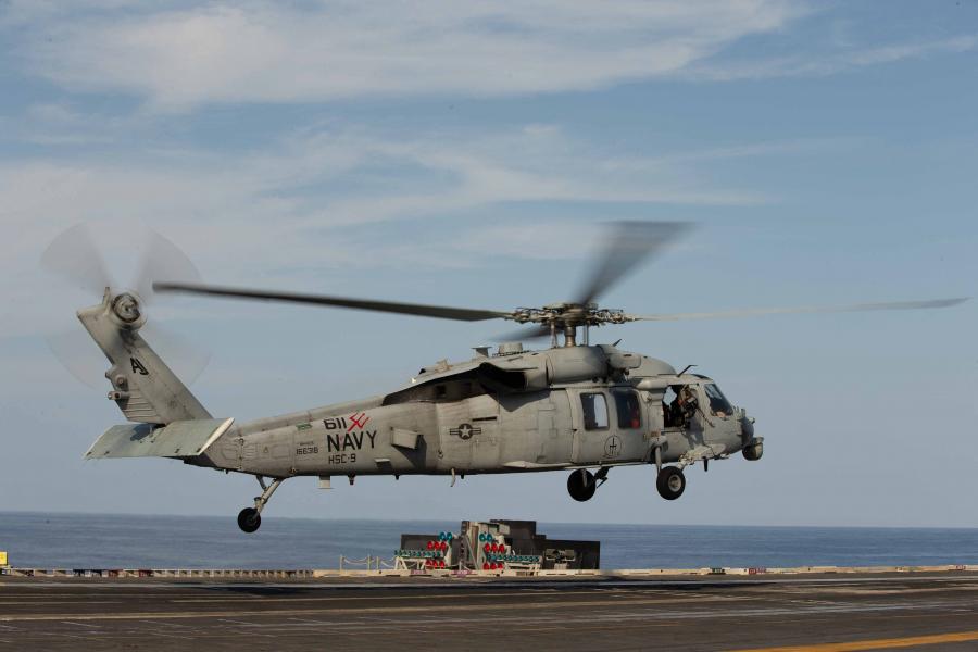 Öt amerikai katona halt meg egy helikopter-szerencsétlenségben a Földközi-tengeren