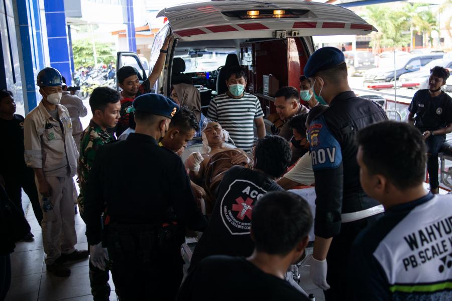 Legkevesebb 13-an meghaltak egy indonéziai nikkelfeldolgozóban történt robbanásban