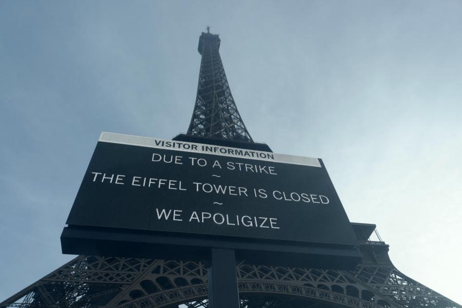 Bezárt az Eiffel-torony, sztrájkoltak a dolgozók Gustave Eiffel halálának századik évfordulóján