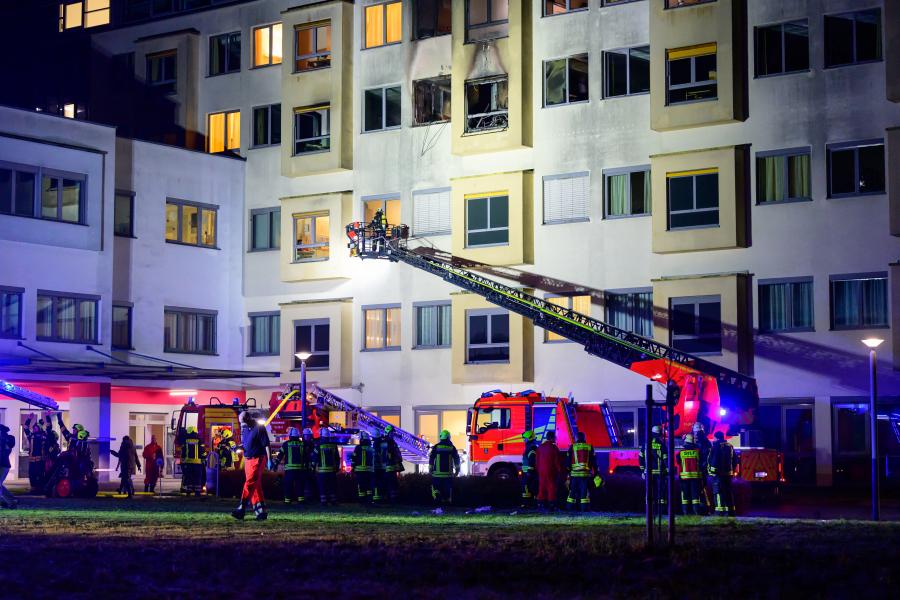 Négyre emelkedett a németországi kórháztűz halálos áldozatainak száma
