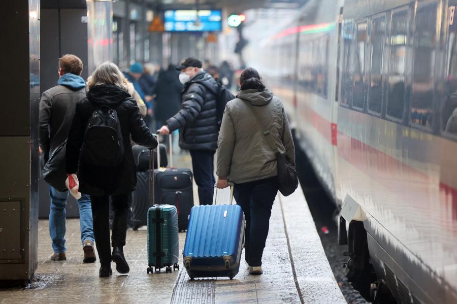 Több napos sztrájkra szólított fel a német vasutasszakszervezet