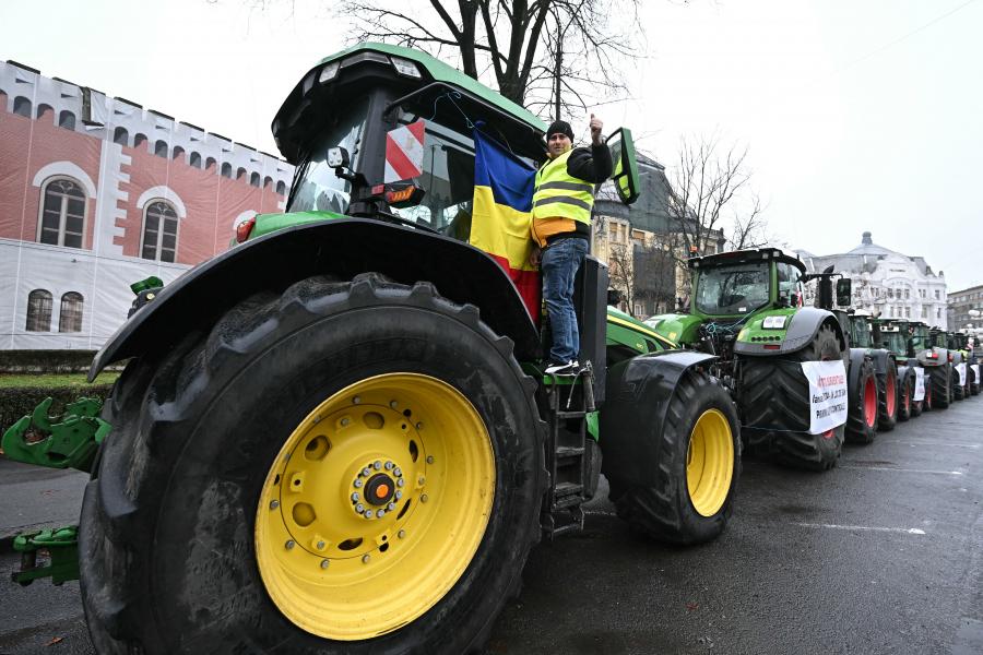 A brüsszeli uniós intézmények megbénításával fenyegetőznek a feldühödött román gazdák