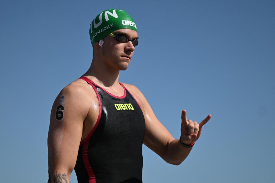 Rasovszky Kristóf aranyérmes 10 kilométeren a dohai vizes vb-n