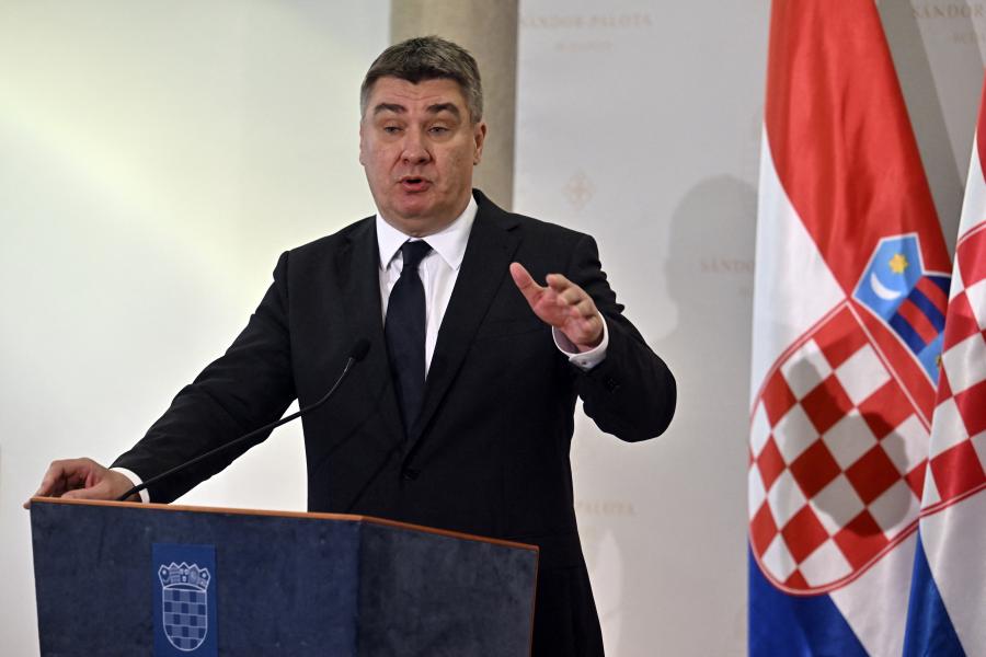 Feje tetejére állította a horvát belpolitikát Zoran Milanovic elnök, újra indul a kormányfői tisztségért