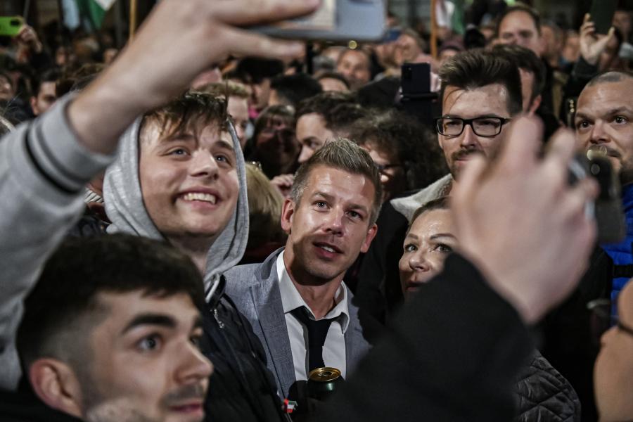 Republikon Intézet: Magyar Péter nem létező pártja a harmadik legerősebb ellenzéki erő lenne Magyarországon