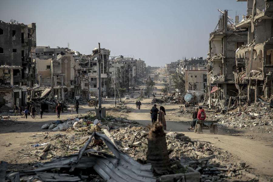 Gyakorlatilag teljesen elpusztította Gázát az izraeli hadsereg - VIDEÓ