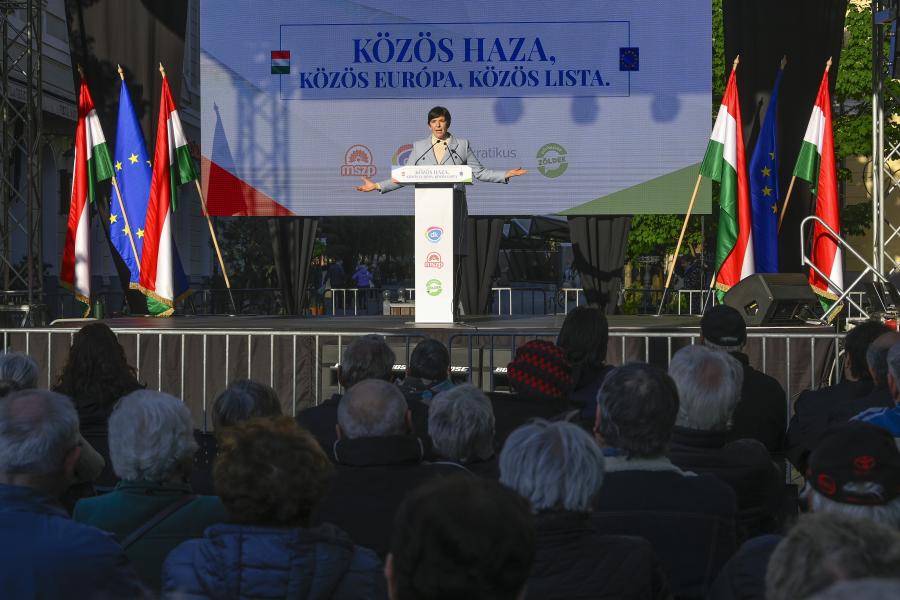 Dobrev Klára szerint erős szociáldemokrata kormány fogja leváltani Orbán rendszerét