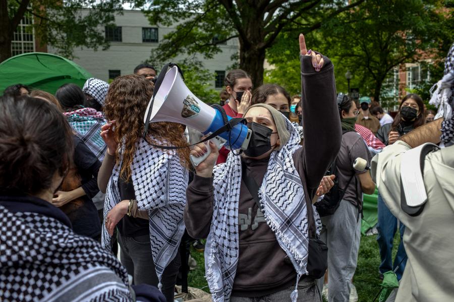 Palesztinpárti tüntetők foglalták el a Columbia Egyetem főépületét