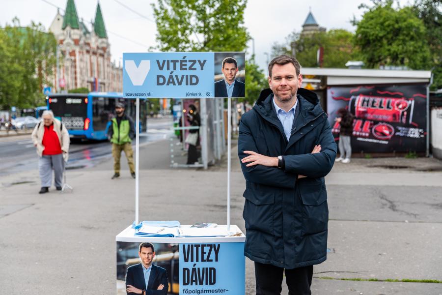 Leadta főpolgármester-jelölti ajánlásait Vitézy Dávid
