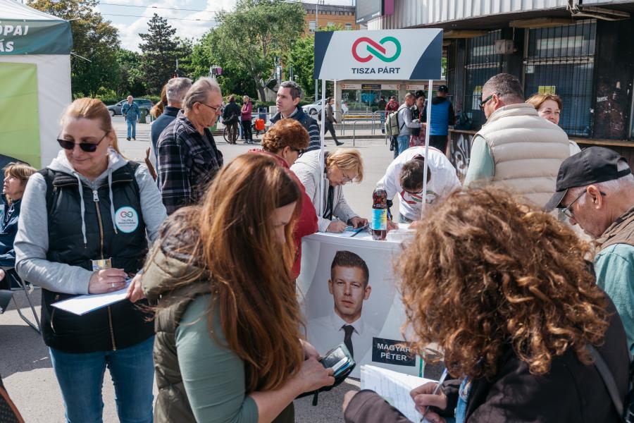 Medián: A Tisza Párt támogatóinak 13 százaléka volt korábban fideszes