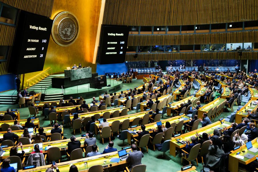 Az ENSZ-közgyűlés elfogadta, hogy a palesztinok új jogokat kapjanak a szervezetben, Magyarország ellene szavazott