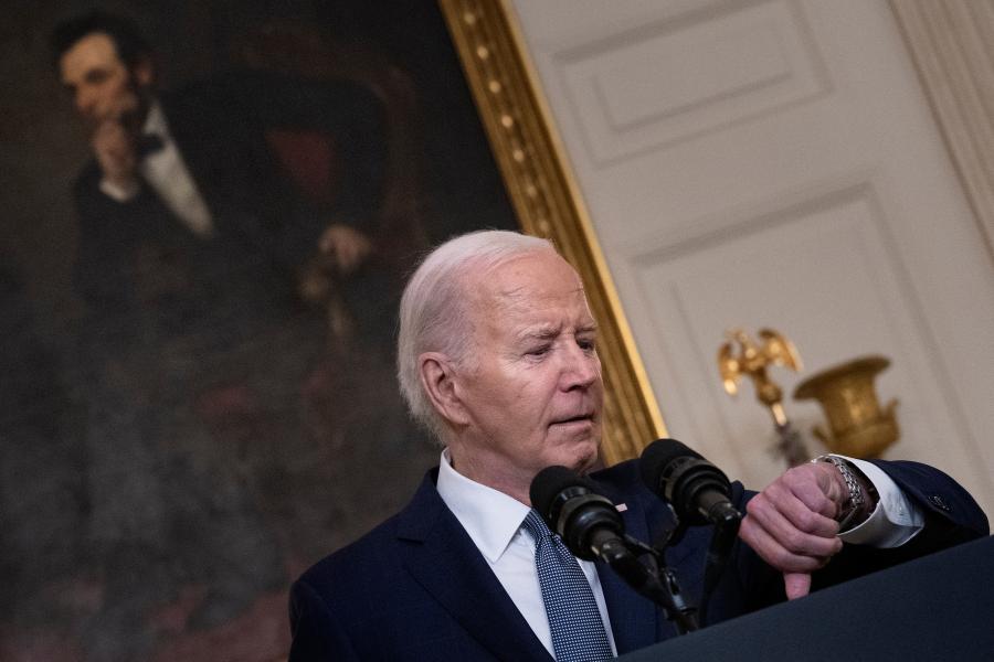 Háromlépcsős izraeli béketervről tett bejelentést Joe Biden