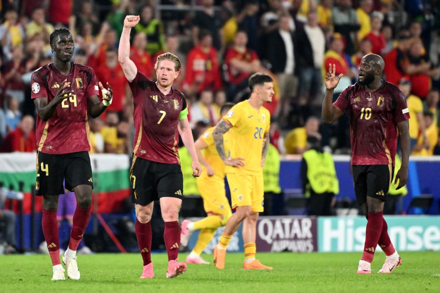 Belgium legyőzte Romániát, az E csoportban mindegyik válogatottnak  3-3 pontja van